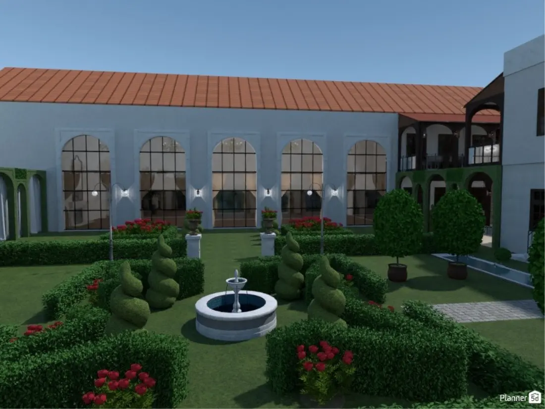 garden designed with an online garden planner